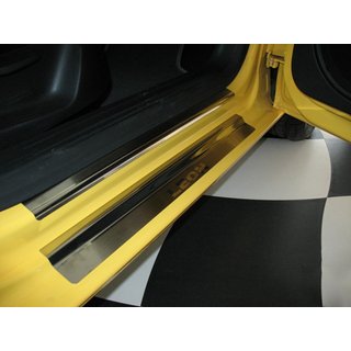 Накладки на Пороги Nataniko (8 шт., Нержавейка) Seat Leon 2005-2012 гг.