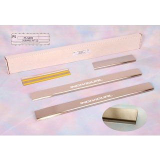 Накладки на пороги Natanika Standard (4 шт, нержавейка) Subaru XV 2011-2017 гг.