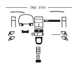 31 серия 1981-1992 гг. Накладки на панель приборов (Hartman) фото 1