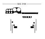 ВАЗ 2106 1976-2006 гг. Накладки на панель приборов (Hartman) фото 1