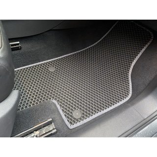 Volkswagen Sharan 2010+ Коврики (3 ряда, EVA, черные)