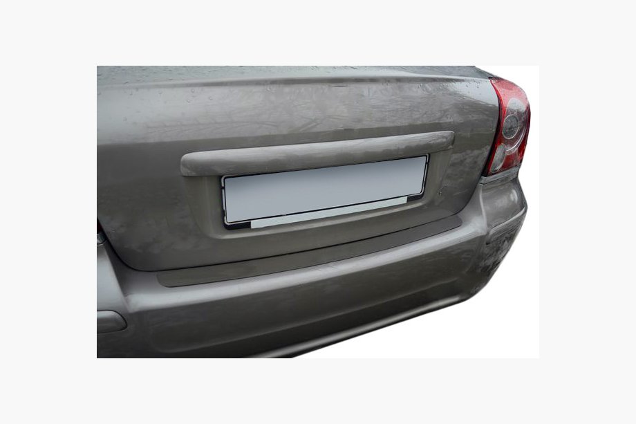 Toyota Avensis 2003-2009 гг. Накладка на задний бампер Nataniko (нержавейка) Image