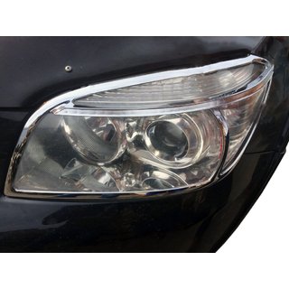 Накладки на Фары 2006-2009 (2 шт, пластик) Toyota Rav 4 2006-2013 гг. фото 1