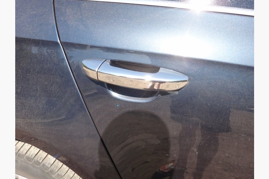 Volkswagen Passat B6 2006-2012 гг. Хромированные Накладки на Ручки Дверей (4 шт, Нержавейка) Фото 2