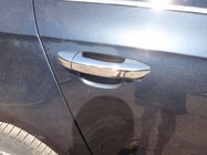 Хромированные Накладки на Ручки Дверей (4 шт, Нержавейка) фото 2