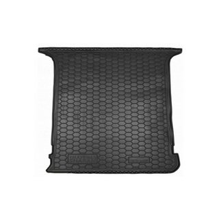 Коврик багажника 5 мест (Autogumm, пластик) Volkswagen Sharan 1995-2010 гг.