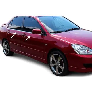 Наружные Окантовки Окон Нержавеющая Сталь (4 шт) фото 1