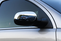 Opel Corsa C 2000-2006 гг. Накладки на Зеркала (2 шт, Нержавейка) фото 2