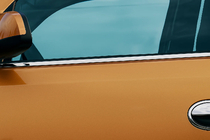 Opel Corsa C 2000-2006 гг. Наружные Окантовки Окон Нержавеющая Сталь (4 шт) фото 2