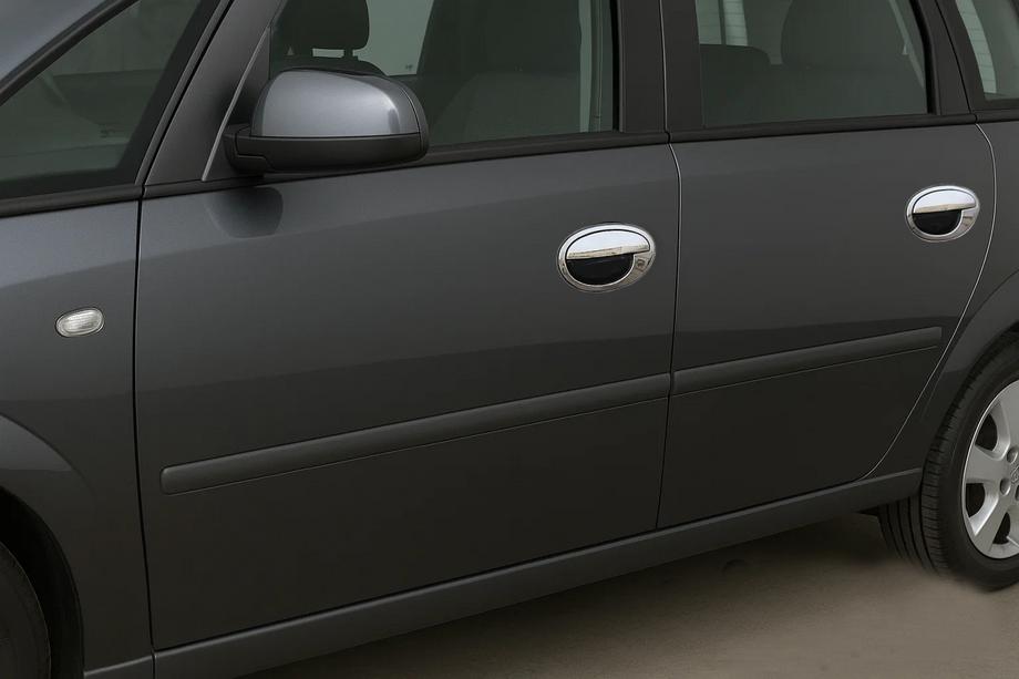 Opel Meriva 2002-2010 гг. Хромированные Накладки на Ручки (4 шт., Нержавейка) Image