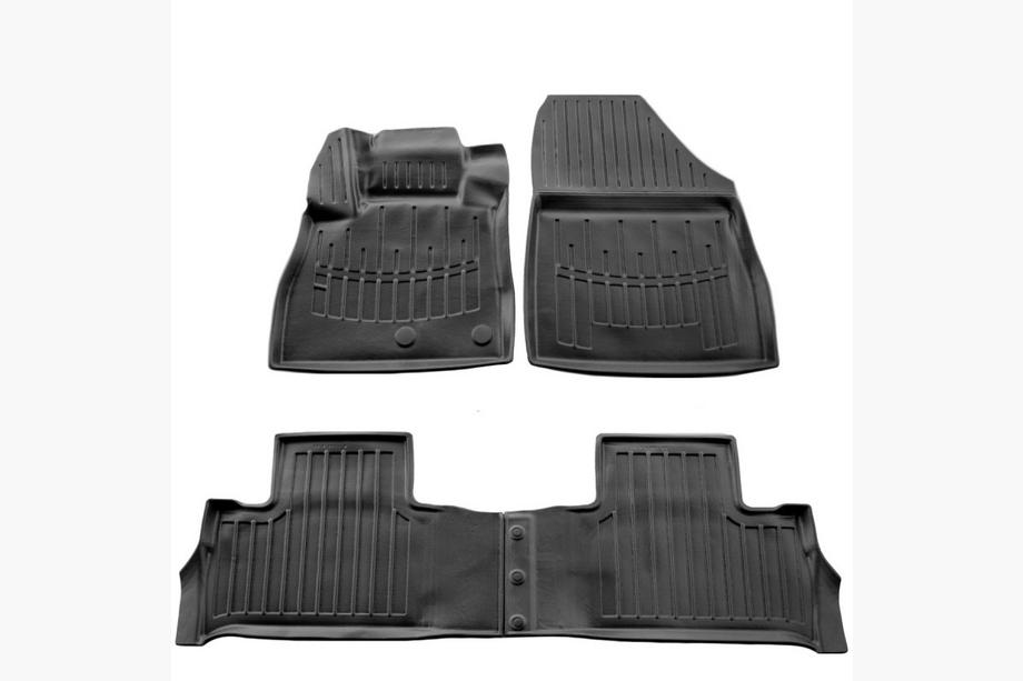 Renault Scenic/Grand 2016-2025 гг. Коврики резиновые Stingray 3D (4 шт, полиуретан) Image