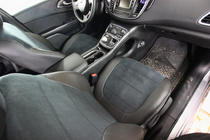 Chrysler 200 II 2014-2017 гг. Авточехлы экокожа+ткань+алькантара Antara A001 (полный салон) фото 3