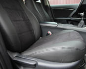 Toyota Avensis 2009-2018 гг. Авточехлы экокожа+ткань+алькантара Antara A001 (полный салон) фото 2