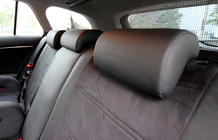 Toyota Avensis 2009-2018 гг. Авточехлы экокожа+ткань+алькантара Antara A001 (полный салон) фото 4