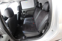 Renault Logan I 2005-2008 гг. Авточехлы экокожа+ткань+алькантара Antara A001 (полный салон) фото 7