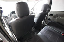 Renault Logan I 2005-2008 гг. Авточехлы экокожа+ткань+алькантара Antara A001 (полный салон) фото 10