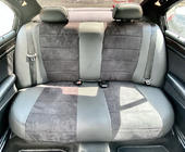 BMW 3 серия E46 1998-2006 гг. Авточехлы экокожа+ткань+алькантара Antara A001 (полный салон) фото 6