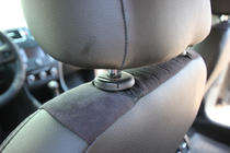 Volkswagen Golf 6 2008-2014 гг. Авточехлы экокожа+ткань+алькантара Antara A001 (полный салон) фото 4