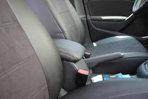 Volkswagen Golf 6 2008-2014 гг. Авточехлы экокожа+ткань+алькантара Antara A001 (полный салон) фото 5