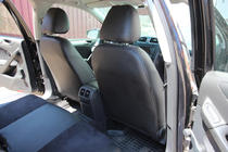 Volkswagen Golf 6 2008-2014 гг. Авточехлы экокожа+ткань+алькантара Antara A001 (полный салон) фото 8