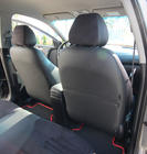 Hyundai Accent 2011-2017 гг. Авточехлы экокожа+ткань+алькантара Antara A001 (полный салон) фото 7