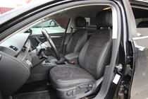 Volkswagen Passat B7 2012-2015 гг. Авточехлы экокожа+ткань+алькантара Antara A001 (полный салон) фото 7