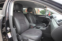 Volkswagen Passat B7 2012-2015 гг. Авточехлы экокожа+ткань+алькантара Antara A001 (полный салон) фото 1