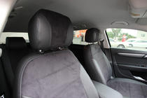 Volkswagen Passat B7 2012-2015 гг. Авточехлы экокожа+ткань+алькантара Antara A001 (полный салон) фото 10