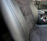 Kia Sportage 2015-2021 гг. Авточехлы экокожа+ткань+алькантара Antara A001 (полный салон) фото 19