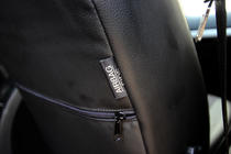 Skoda Octavia II A5 2006-2010 гг. Авточехлы экокожа+ткань+алькантара Antara A001 (полный салон) фото 2