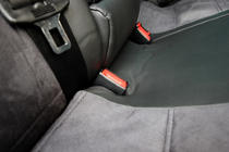 Skoda Octavia II A5 2006-2010 гг. Авточехлы экокожа+ткань+алькантара Antara A001 (полный салон) фото 12