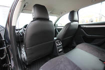 Skoda Octavia III A7 2013-2019 гг. Авточехлы экокожа+ткань+алькантара Antara A001 (полный салон) фото 14