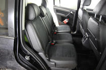 Volkswagen Touran 2003-2010 гг. Авточехлы экокожа+ткань+алькантара Antara A001 (полный салон) фото 1