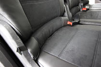 Volkswagen Touran 2003-2010 гг. Авточехлы экокожа+ткань+алькантара Antara A001 (полный салон) фото 4