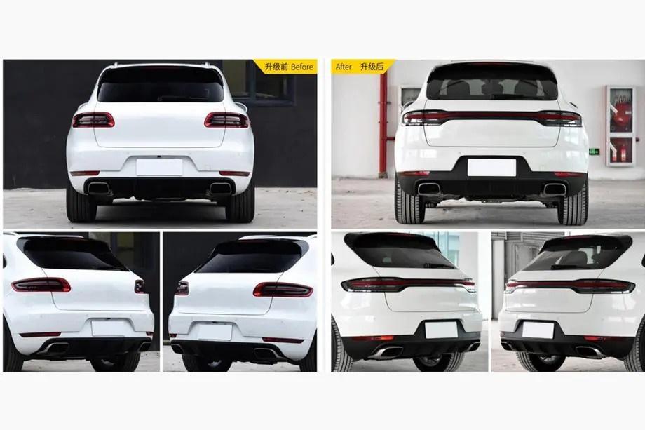 Porsche Macan 2014-2024 гг. Комплект рестайлинга задней части Image