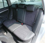 Skoda Octavia II A5 2010-2013 гг. Авточехлы экокожа+ткань+алькантара Antara A001 (полный салон) фото 7