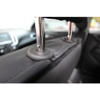 Авточехлы экокожа+ткань+алькантара Antara A001 (полный салон) Chevrolet Equinox 2018-2025 гг. фото 3