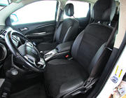 Dodge Journey 2008-2020 гг. Авточехлы ЭкоКожа+Ткань+Алькантара Antara A001 (3 Ряда) фото 1