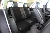 Dodge Journey 2008-2020 гг. Авточехлы ЭкоКожа+Ткань+Алькантара Antara A001 (3 Ряда) фото 5