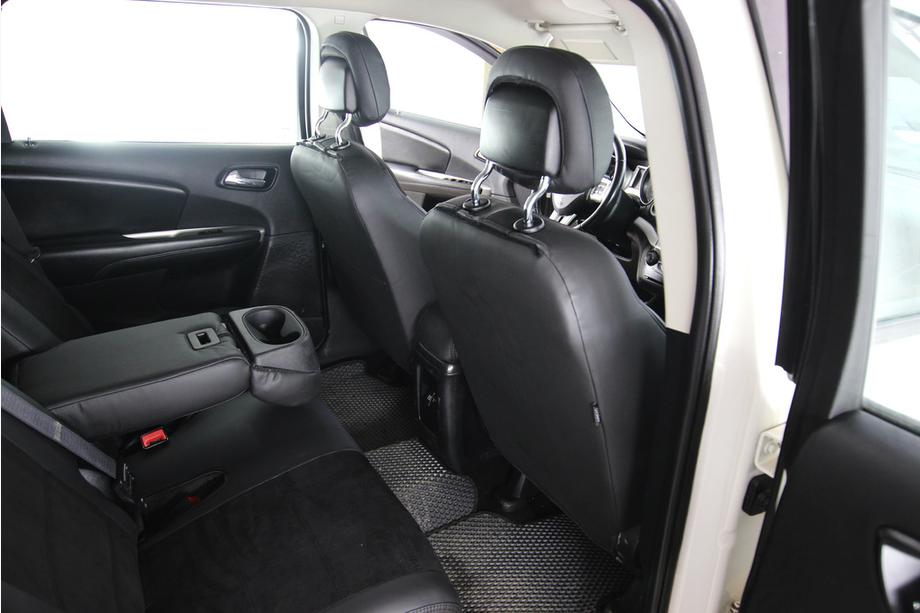 Dodge Journey 2008-2020 гг. Авточехлы ЭкоКожа+Ткань+Алькантара Antara A001 (3 Ряда) Фото 13