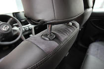 Toyota Yaris/Yaris Cross (XP210) 2020- гг. Авточехлы экокожа+ткань+алькантара Antara A001 (полный салон) фото 8