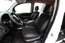 Mercedes Citan 2013-2021 гг. Авточехлы экокожа+ткань+алькантара Antara A001 (полный салон) фото 6