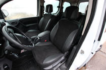 Mercedes Citan 2013-2021 гг. Авточехлы экокожа+ткань+алькантара Antara A001 (полный салон) фото 7