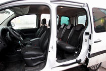 Mercedes Citan 2013-2021 гг. Авточехлы экокожа+ткань+алькантара Antara A001 (полный салон) фото 1