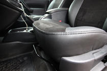 Mercedes Citan 2013-2021 гг. Авточехлы экокожа+ткань+алькантара Antara A001 (полный салон) фото 10