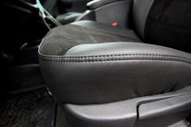 Mercedes Citan 2013-2021 гг. Авточехлы экокожа+ткань+алькантара Antara A001 (полный салон) фото 11