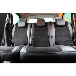 Авточехлы экокожа+ткань+алькантара Antara A001 (полный салон) Mercedes Citan 2013-2021 гг. фото 4