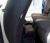 Volkswagen Caddy 2010-2015 гг. Авточехлы Эко-кожа+Ткань+Алькантара Antara A001b (Полный комплект) фото 2