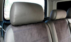 Volkswagen Caddy 2010-2015 гг. Авточехлы Эко-кожа+Ткань+Алькантара Antara A001b (Полный комплект) фото 14