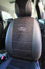 Ford Focus III 2011-2017 гг. Авточехлы экокожа+ткань+Алькантара Antara A001g (полный салон) фото 9